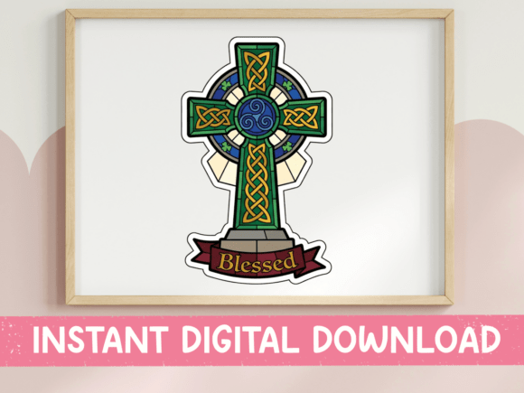 Celtic Cross Blessed Stained Glass Review: A Design with Heritage and Heart