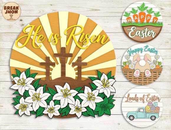 Christian Easter Door Hanger SVG Bundle Review for Real Projects