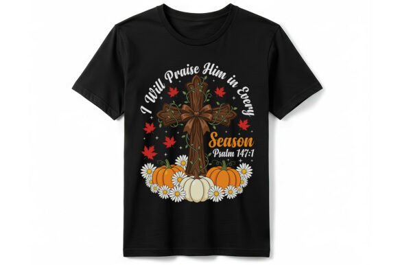Christian Fall Cross Psalm T-Shirt Review for Real Projects