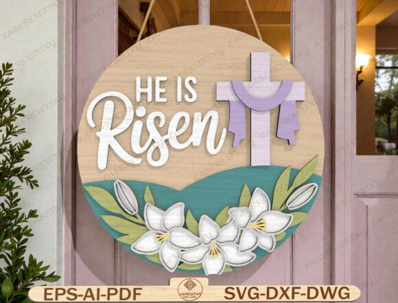 Easter Cross Round Door Hanger Laser Cut Review