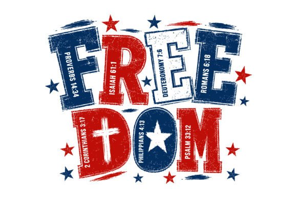 Freedom Bible Verse Clipart Review for Embroidery Projects