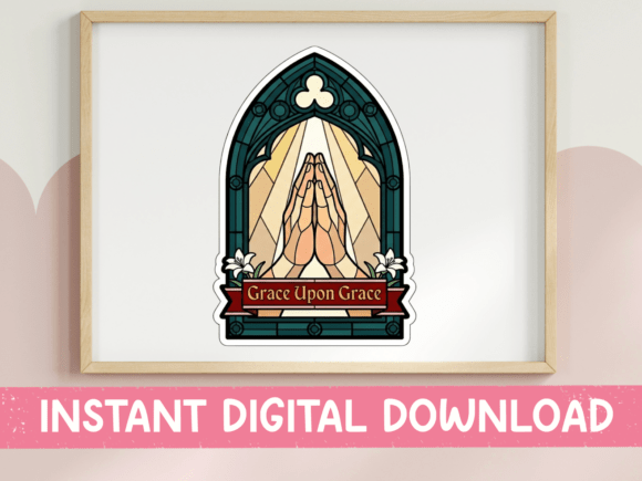 Grace Upon Grace Praying Hands Window Review
