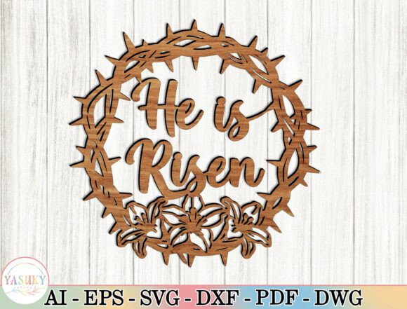 He is Risen Door Hanger Laser Cut SVG Review for Real Projects