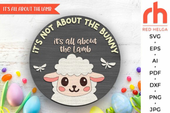 It’s All About the Lamb SVG for Spring Projects