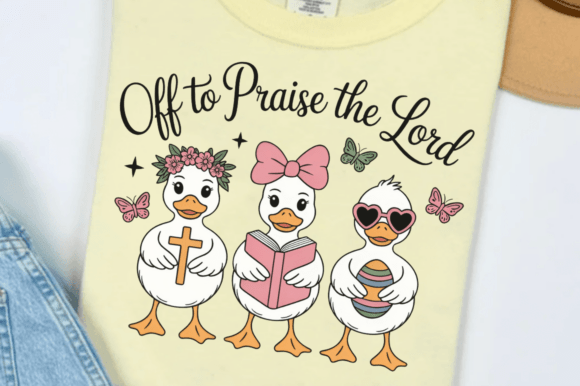 Off to Praise the Lord Goose PNG Design Review