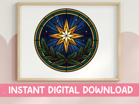Stained Glass Nativity Star Window Review: Faith-Filled Embroidery Design