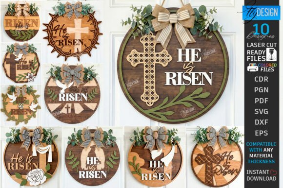 Wall Sign Laser Cut Bundle He Is Risen Review