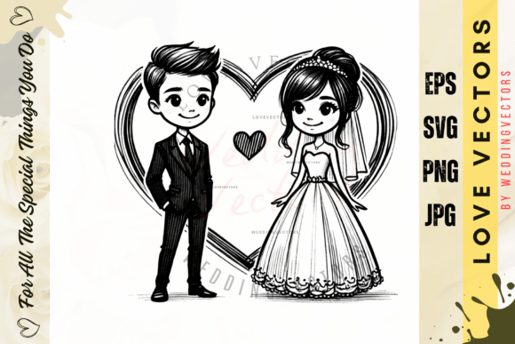 Weddingvectors - 22004117: A Romantic Embroidery Design for Real Projects