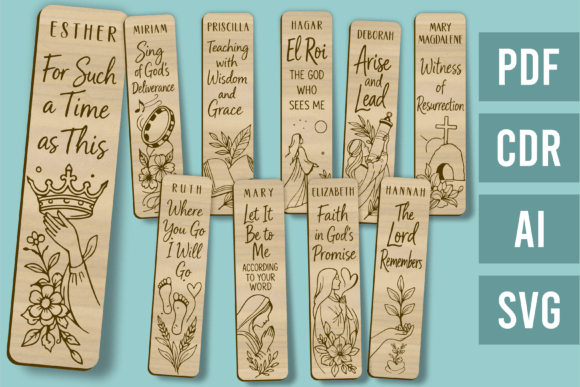 Women of the Bible Bookmarks: A Designer’s First Impressions